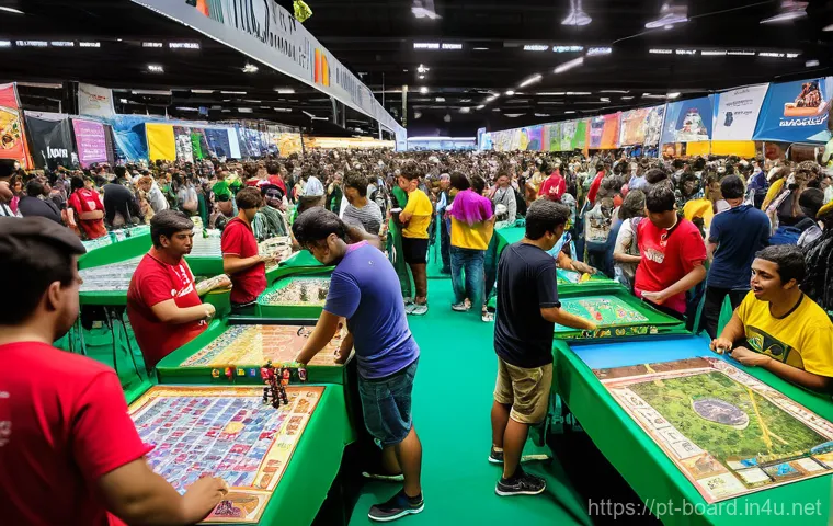 보드게임과 팬덤 문화 - A Modern Board Game Evening in Portugal**
"A wide-angle, inviting shot of four diverse friends (mid... 보드게임과 팬덤 문화 - A Modern Board Game Evening in Portugal**
"A wide-angle, inviting shot of four diverse friends (mid...