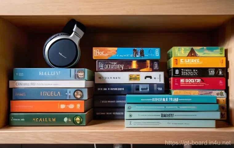 보드게임 관련 팟캐스트 - **Prompt:** A young adult, around 25-30 years old, with a serene and contemplative expression, weari...